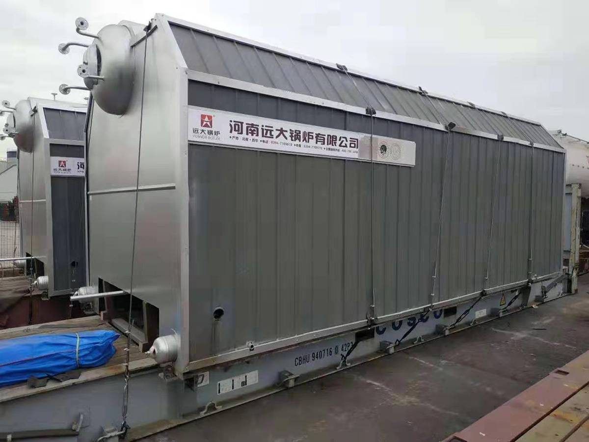 國外生物質鍋爐發(fā)貨圖